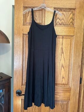 NWOT Comfy Black Sleeveless A-Line Dress - Classic Women's Dress